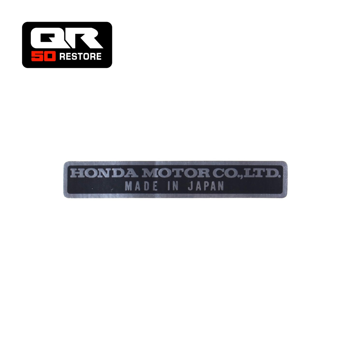 N19 - Stickers constructeur HONDA QR 50 87125-041-680