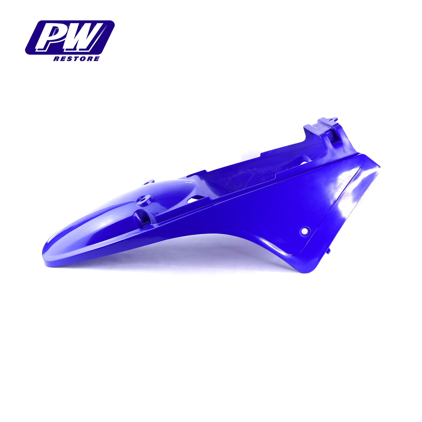 16.1 - Gardeboue arrière bleu Yamaha PW 80 3RV-21711-20