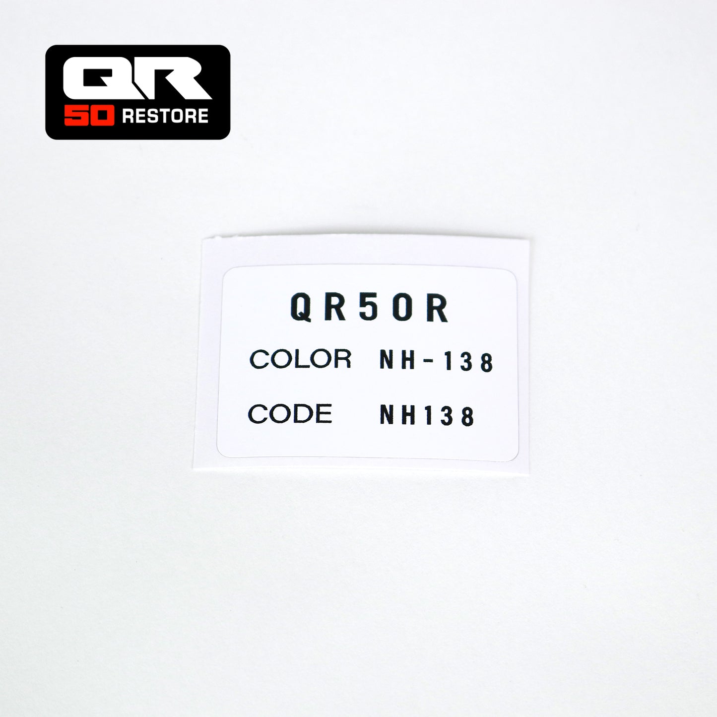 N20-1 - Etiquette d'identification QR50R 1994 HONDA QR 50