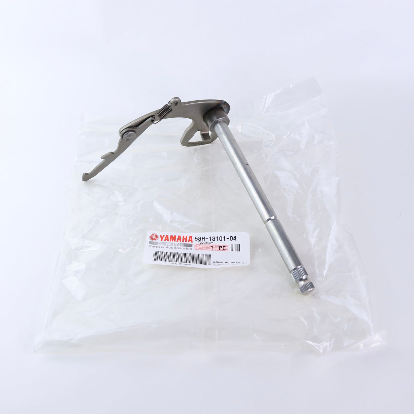 13.1 - Axe de sélécteur Yamaha PW 80 58H-18101-04